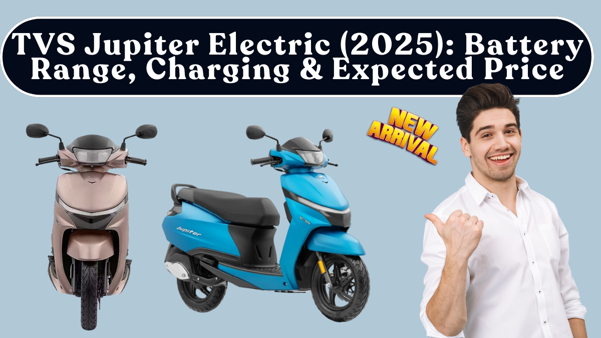 TVS Jupiter Electric (2025): Battery Range, Charging & Expected Price