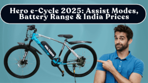 Hero e-Cycle 2025: Assist Modes, Battery Range & India Prices