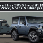 Mahindra Thar 2025 Facelift (3-Door): Price, Specs & Changes