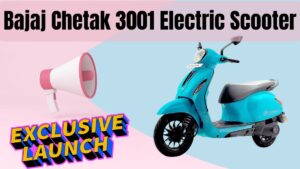 Bajaj Chetak 3001 Electric Scooter (Oct 2025): Range, Battery, Charging & Price