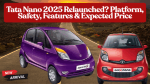 Tata Nano 2025 Relaunched? Platform, Safety, Features & Expected Price
