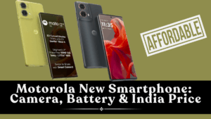 Motorola New Smartphone (Oct 2025): Camera, Battery & India Price