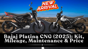 Bajaj Platina CNG (2025): Kit, Claimed Mileage, Maintenance & Price