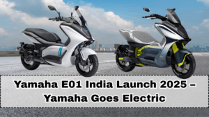 Yamaha E01 India Launch 2025 – Yamaha Goes Electric
