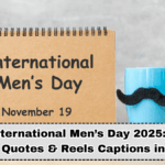 Happy International Men’s Day 2025: 70 Fresh Wishes, Quotes & Reels Captions in Hinglish