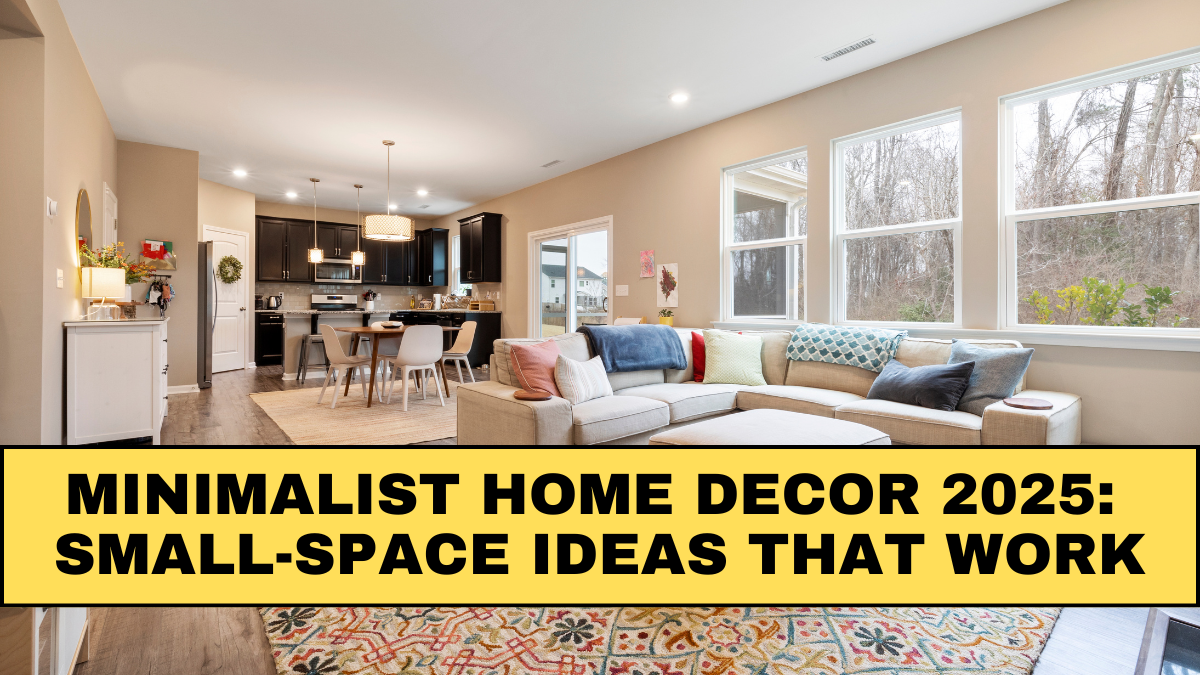 Minimalist Home Decor 2025: Small-Space Ideas That Work