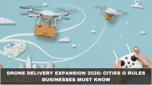 Drone Delivery Expansion 2026: Cities & Rules Businesses Must Know