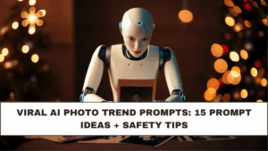 Viral AI Photo Trend Prompts: 15 Prompt Ideas + Safety Tips