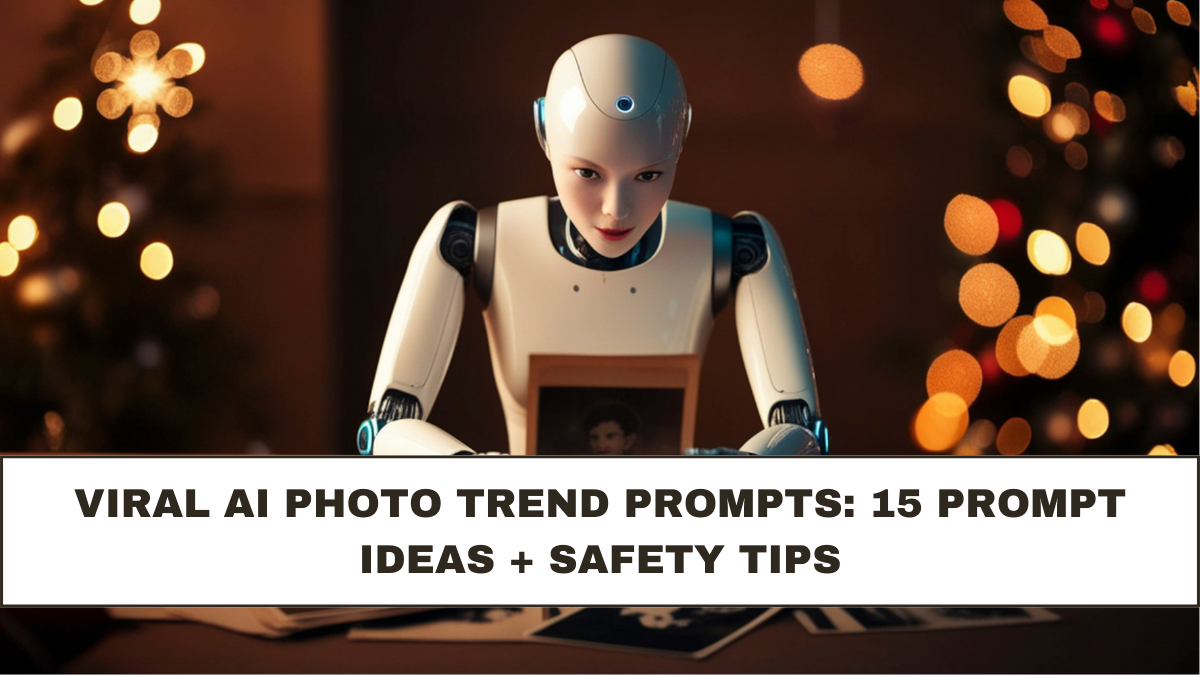 Viral AI Photo Trend Prompts: 15 Prompt Ideas + Safety Tips