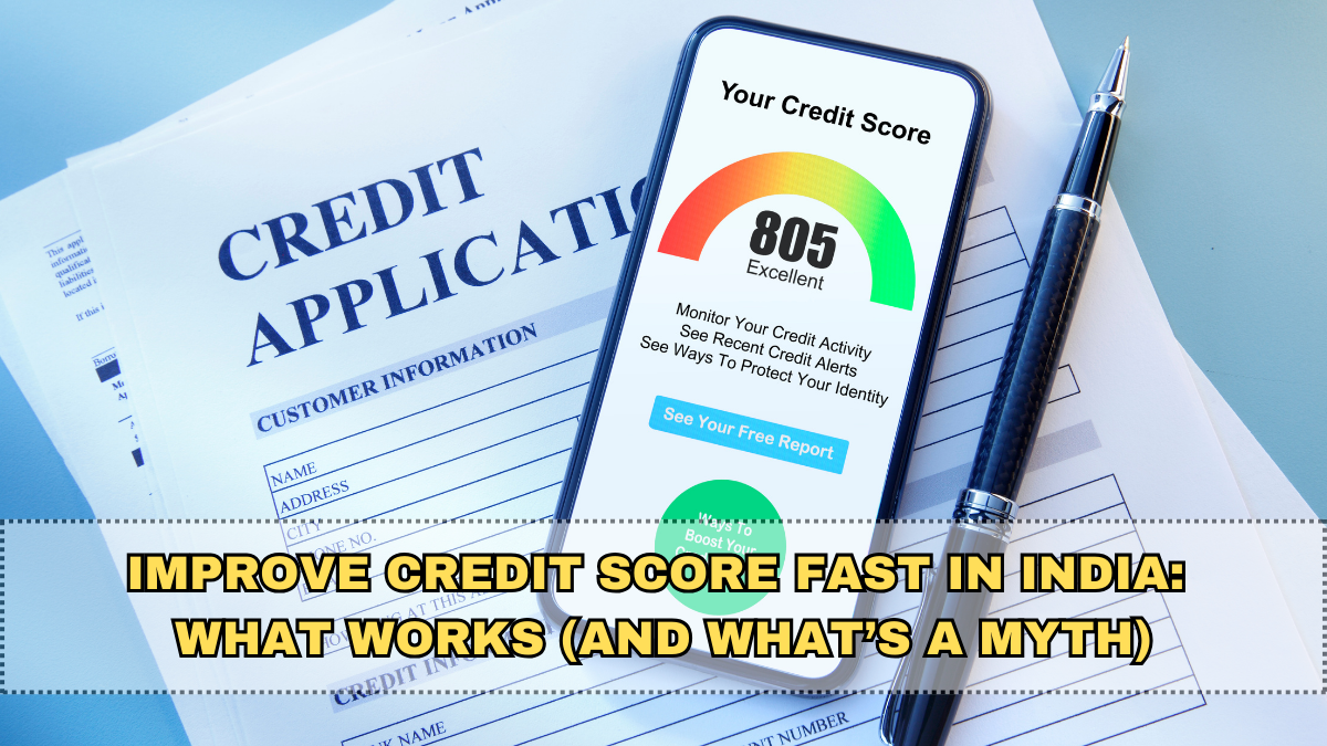 Improve Credit Score Fast in India: What Works (and What’s a Myth)