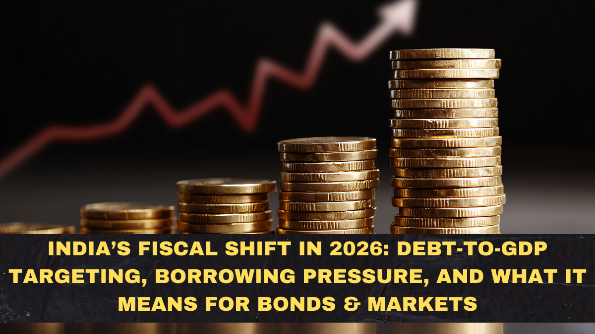 India’s Fiscal Shift in 2026: Debt-to-GDP Targeting, Borrowing Pressure, and What It Means for Bonds & Markets