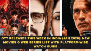 OTT Releases This Week in India (Jan 2026): New Movies & Web Series List With Platform-Wise Watch Guide