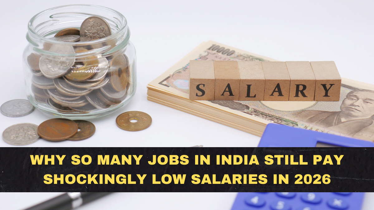 Why So Many Jobs in India Still Pay Shockingly Low Salaries in 2026