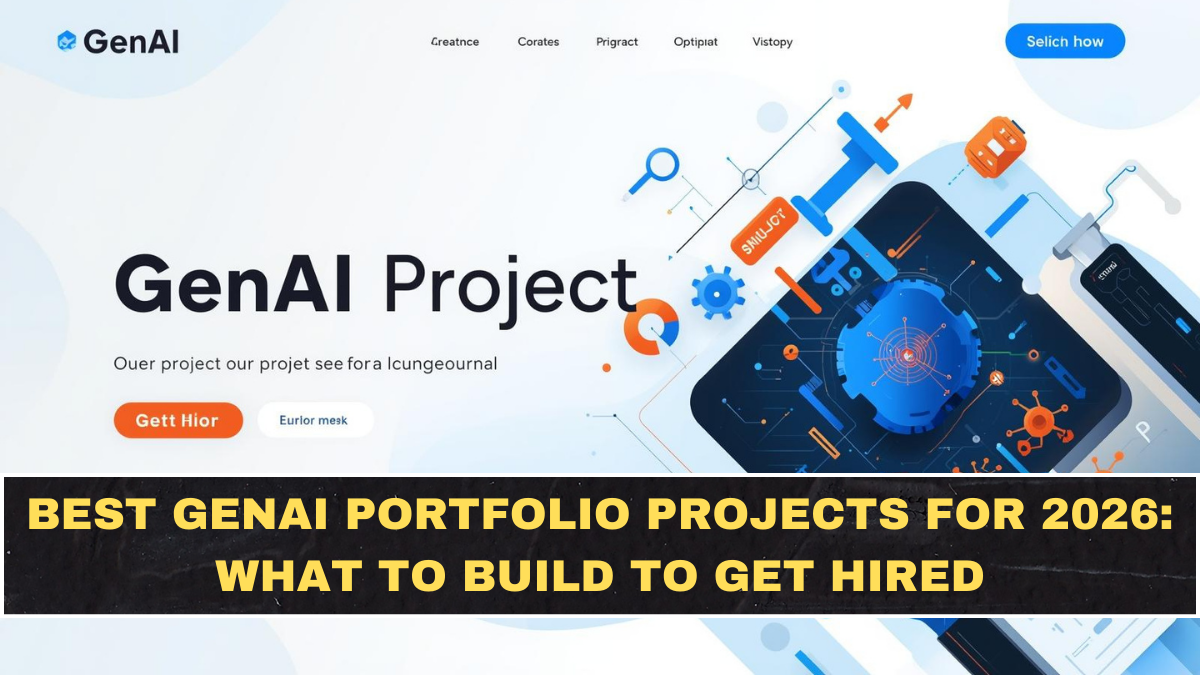 Best GenAI Portfolio Projects for 2026: What to Build to Get Hired (Not Just “Chatbot”)