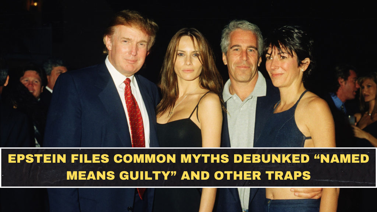 Epstein Files Myths Debunked: “Named = Guilty” and 9 Other Traps People Keep Falling For