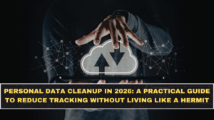 Personal Data Cleanup in 2026: A Practical Guide to Reduce Tracking Without Living Like a Hermit