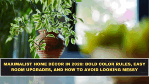 Maximalist Home Décor in 2026: Bold Color Rules, Easy Room Upgrades, and How to Avoid Looking Messy