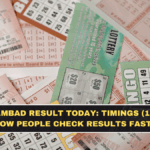 Lottery Sambad Result Today: Timings (1 PM/8 PM) + How People Check Results Fast