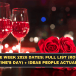 Valentine Week 2026 Dates: Full List (Rose Day to Valentine’s Day) + Ideas People Actually Use