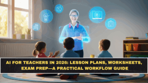 AI for Teachers in 2026: Lesson Plans, Worksheets, Exam Prep—A Practical Workflow Guide