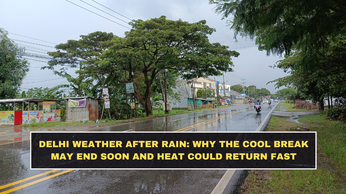 Delhi Weather After Rain: Why the Cool Break May End Soon and Heat Could Return Fast