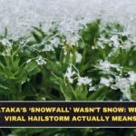 Karnataka’s ‘Snowfall’ Wasn’t Snow: What the Viral Hailstorm Actually Means