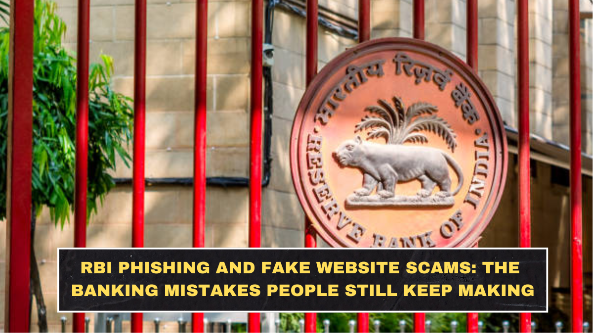 RBI Phishing and Fake Website Scams: The Banking Mistakes People Still Keep Making