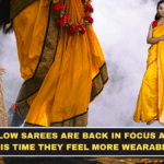 Yellow Sarees Are Back in Focus and This Time They Feel More Wearable