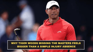 Why Tiger Woods Missing the Masters Feels Bigger Than a Simple Injury Absence