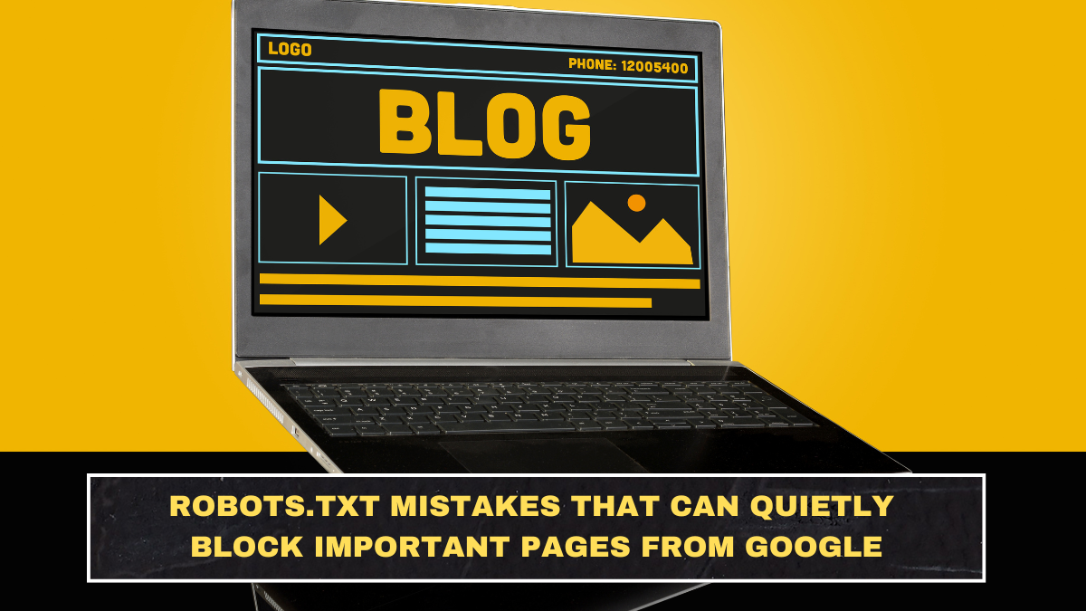 Robots.txt Mistakes That Can Quietly Block Important Pages From Google