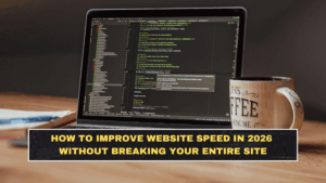 How to Improve Website Speed in 2026 Without Breaking Your Entire Site