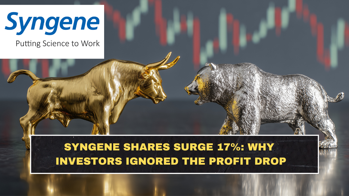 Syngene Shares Surge 17%: Why Investors Ignored the Profit Drop