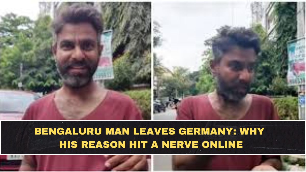 Bengaluru Man Leaves Germany: Why His Reason Hit a Nerve Online