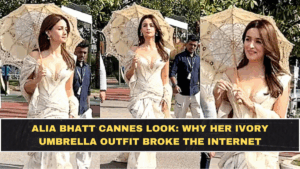Alia Bhatt Cannes Look: Why Her Ivory Umbrella Outfit Broke the Internet