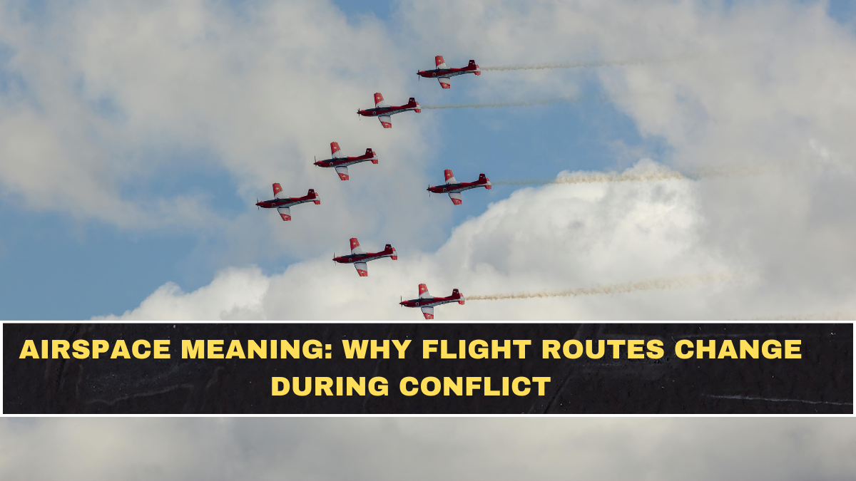 Airspace Meaning: Why Flight Routes Change During Conflict