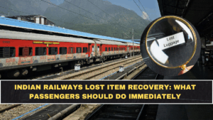 Indian Railways Lost Item Recovery: What Passengers Should Do Immediately