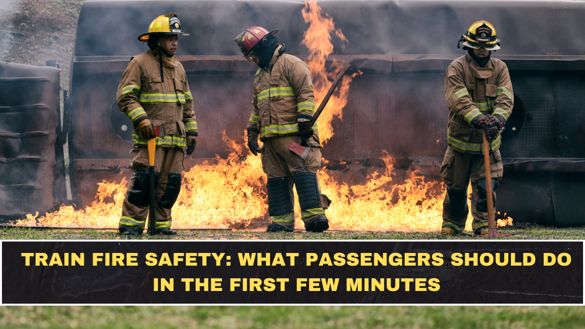 Train Fire Safety: What Passengers Should Do in the First Few Minutes