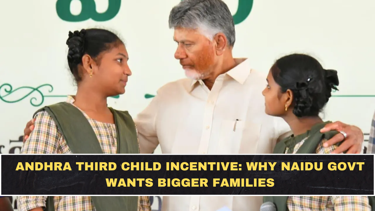 Andhra Third Child Incentive: Why Naidu Govt Wants Bigger Families